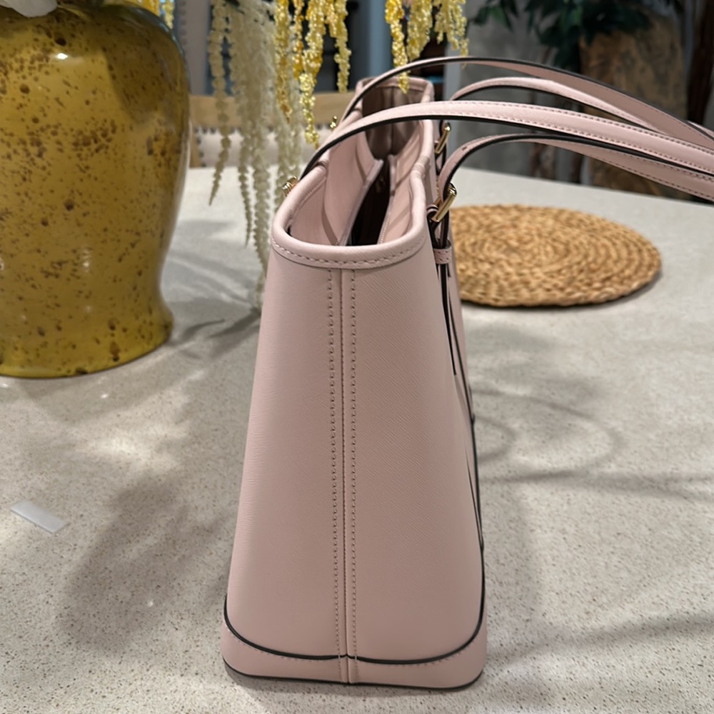 NWT Michael Kors Rose Color Tote - Picture 4 of 10